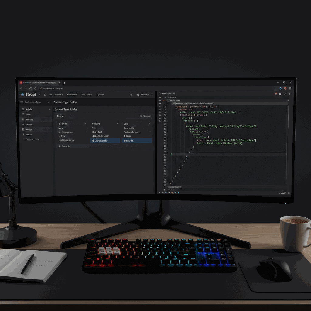 Strapi Admin Dashboard Next.js Code Example